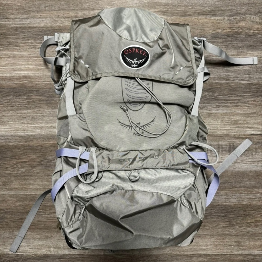 Osprey aura 50 g women’s backpack silver grey purple lilac